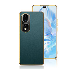 Funda Lujo Cuero Carcasa GS2 para Huawei Honor 90 Pro 5G Verde