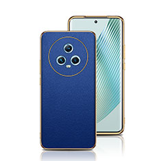 Funda Lujo Cuero Carcasa GS2 para Huawei Honor Magic5 5G Azul