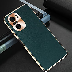 Funda Lujo Cuero Carcasa GS2 para Xiaomi Redmi K40 Pro 5G Verde