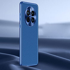 Funda Lujo Cuero Carcasa JB1 para Huawei Mate 50 Pro Azul