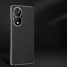 Funda Lujo Cuero Carcasa JB2 para Huawei Honor 80 5G Negro