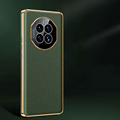 Funda Lujo Cuero Carcasa JB2 para Huawei Mate 50E Verde