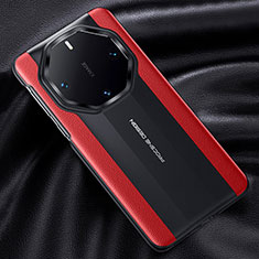 Funda Lujo Cuero Carcasa JB2 para Huawei Mate 60 RS Ultimate Rojo