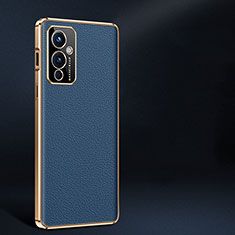 Funda Lujo Cuero Carcasa JB2 para OnePlus 9 5G Azul