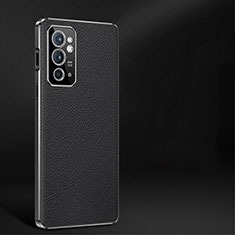 Funda Lujo Cuero Carcasa JB2 para OnePlus 9RT 5G Negro