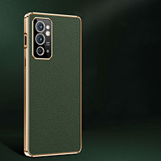 Funda Lujo Cuero Carcasa JB2 para OnePlus 9RT 5G Verde