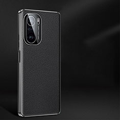 Funda Lujo Cuero Carcasa JB2 para Xiaomi Redmi K40 Pro+ Plus 5G Negro