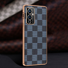 Funda Lujo Cuero Carcasa JB4 para OnePlus 9 5G Azul