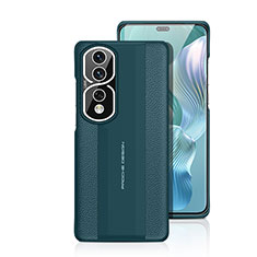 Funda Lujo Cuero Carcasa JB5 para Huawei Honor 80 Pro 5G Verde