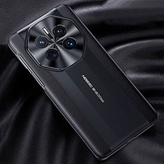 Funda Lujo Cuero Carcasa JB6 para Huawei Mate 50 RS Negro