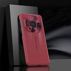 Funda Lujo Cuero Carcasa JL1 para Huawei Mate 60 Pro Rojo