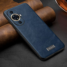 Funda Lujo Cuero Carcasa LD1 para Huawei Nova 11 Ultra Azul