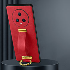 Funda Lujo Cuero Carcasa LD3 para Huawei Honor Magic5 5G Rojo