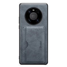 Funda Lujo Cuero Carcasa MT2 para Huawei Mate 50E Gris