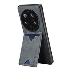 Funda Lujo Cuero Carcasa MT2 para Xiaomi Mi 13 Ultra 5G Negro