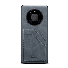 Funda Lujo Cuero Carcasa MT3 para Huawei Mate 50E Gris