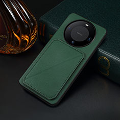 Funda Lujo Cuero Carcasa MT4 para Huawei Mate 60 Verde