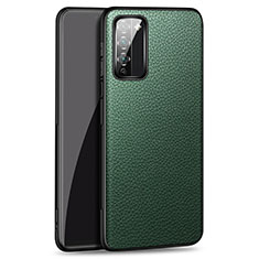 Funda Lujo Cuero Carcasa para Huawei Honor 30 Lite 5G Verde