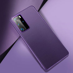 Funda Lujo Cuero Carcasa para Huawei P40 Pro Morado