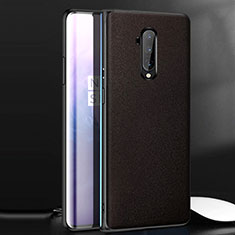 Funda Lujo Cuero Carcasa para OnePlus 7T Pro 5G Marron