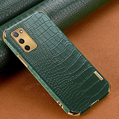 Funda Lujo Cuero Carcasa para Oppo A56 5G Verde