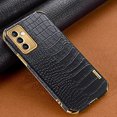 Funda Lujo Cuero Carcasa para Samsung Galaxy A15 LTE Negro