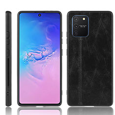 Funda Lujo Cuero Carcasa para Samsung Galaxy S10 Lite Negro