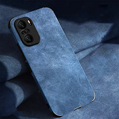 Funda Lujo Cuero Carcasa para Xiaomi Mi 11X Pro 5G Azul