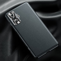 Funda Lujo Cuero Carcasa para Xiaomi Redmi K50 Gaming 5G Negro