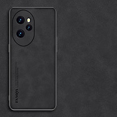 Funda Lujo Cuero Carcasa QK1 para Huawei Honor 100 Pro 5G Negro