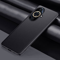 Funda Lujo Cuero Carcasa QK1 para Huawei Nova 11 Negro