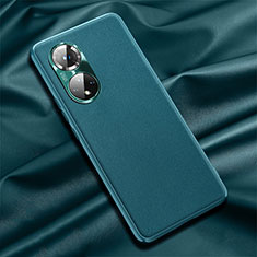 Funda Lujo Cuero Carcasa QK1 para Huawei Nova 9 Pro Verde