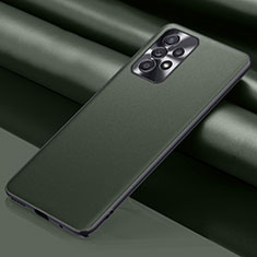 Funda Lujo Cuero Carcasa QK1 para Samsung Galaxy A33 5G Verde