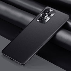 Funda Lujo Cuero Carcasa QK1 para Samsung Galaxy A73 5G Negro