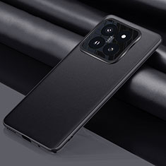 Funda Lujo Cuero Carcasa QK1 para Xiaomi Mi 14 Pro 5G Negro