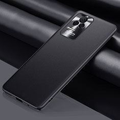 Funda Lujo Cuero Carcasa QK1 para Xiaomi Redmi K40S 5G Negro