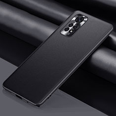 Funda Lujo Cuero Carcasa QK1 para Xiaomi Redmi Note 11 Pro 4G Negro