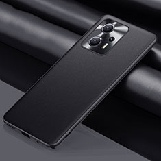 Funda Lujo Cuero Carcasa QK1 para Xiaomi Redmi Note 11T Pro 5G Negro