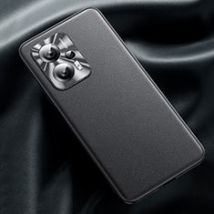 Funda Lujo Cuero Carcasa QK2 para Xiaomi Poco X4 GT 5G Negro