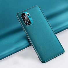 Funda Lujo Cuero Carcasa QK3 para Xiaomi Redmi K40 Pro 5G Verde