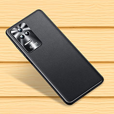 Funda Lujo Cuero Carcasa QK4 para Xiaomi Redmi K50 5G Negro