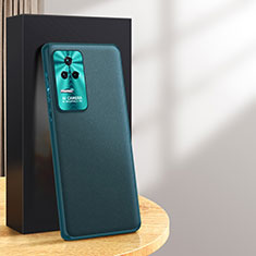 Funda Lujo Cuero Carcasa QK5 para Xiaomi Redmi K50 Pro 5G Cian