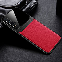 Funda Lujo Cuero Carcasa R01 para Huawei Honor 20S Rojo