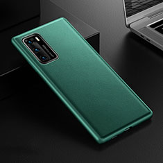 Funda Lujo Cuero Carcasa R02 para Huawei P40 Verde