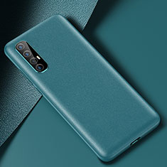 Funda Lujo Cuero Carcasa R02 para Oppo Find X2 Neo Verde