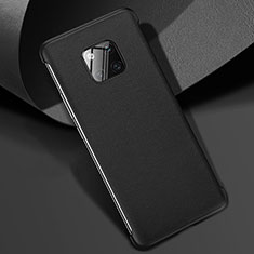 Funda Lujo Cuero Carcasa R04 para Huawei Mate 20 Pro Negro