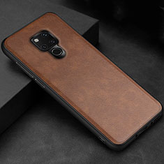 Funda Lujo Cuero Carcasa R06 para Huawei Mate 20 X 5G Marron