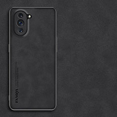 Funda Lujo Cuero Carcasa S01 para Huawei Nova 10 Pro Negro