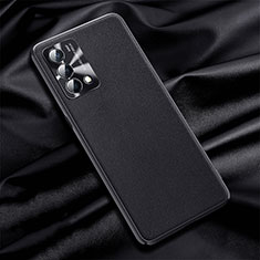 Funda Lujo Cuero Carcasa S01 para Oppo K9 5G Negro