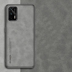 Funda Lujo Cuero Carcasa S01 para Realme GT Neo 2T 5G Gris